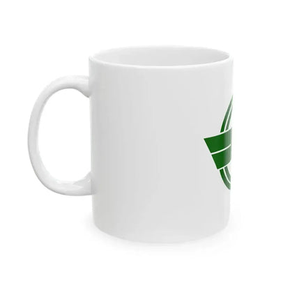 Flag of Kasamatsu Gifu (Japan) White Coffee Mug - Go Mug Yourself