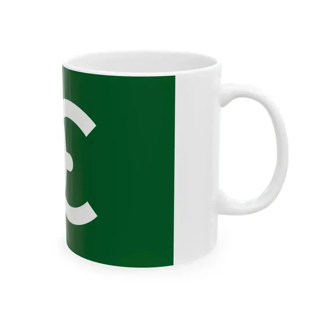 Flag of Kasaoka Okayama (Japan) White Coffee Mug - Go Mug Yourself
