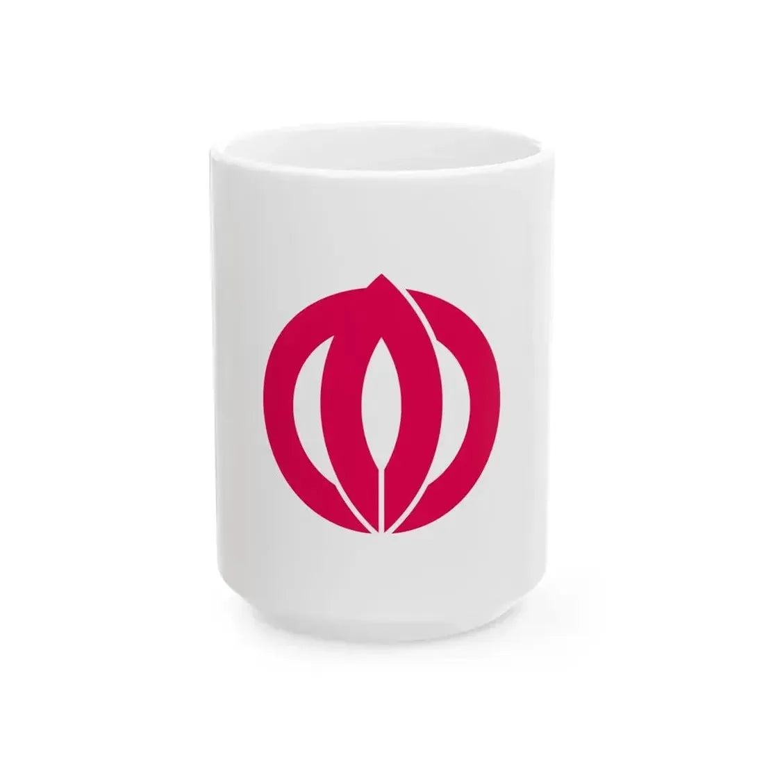 Flag of Kashima Saga (Japan) White Coffee Mug 15oz - Go Mug Yourself