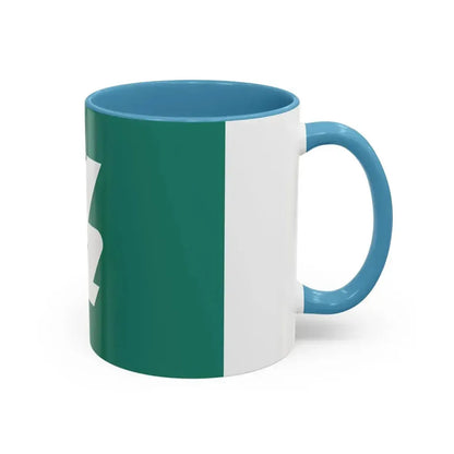 Flag of Kashiwa Chiba Japan - Accent Coffee Mug - Go Mug Yourself