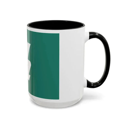 Flag of Kashiwa Chiba Japan - Accent Coffee Mug - Go Mug Yourself