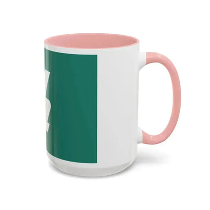 Flag of Kashiwa Chiba Japan - Accent Coffee Mug - Go Mug Yourself