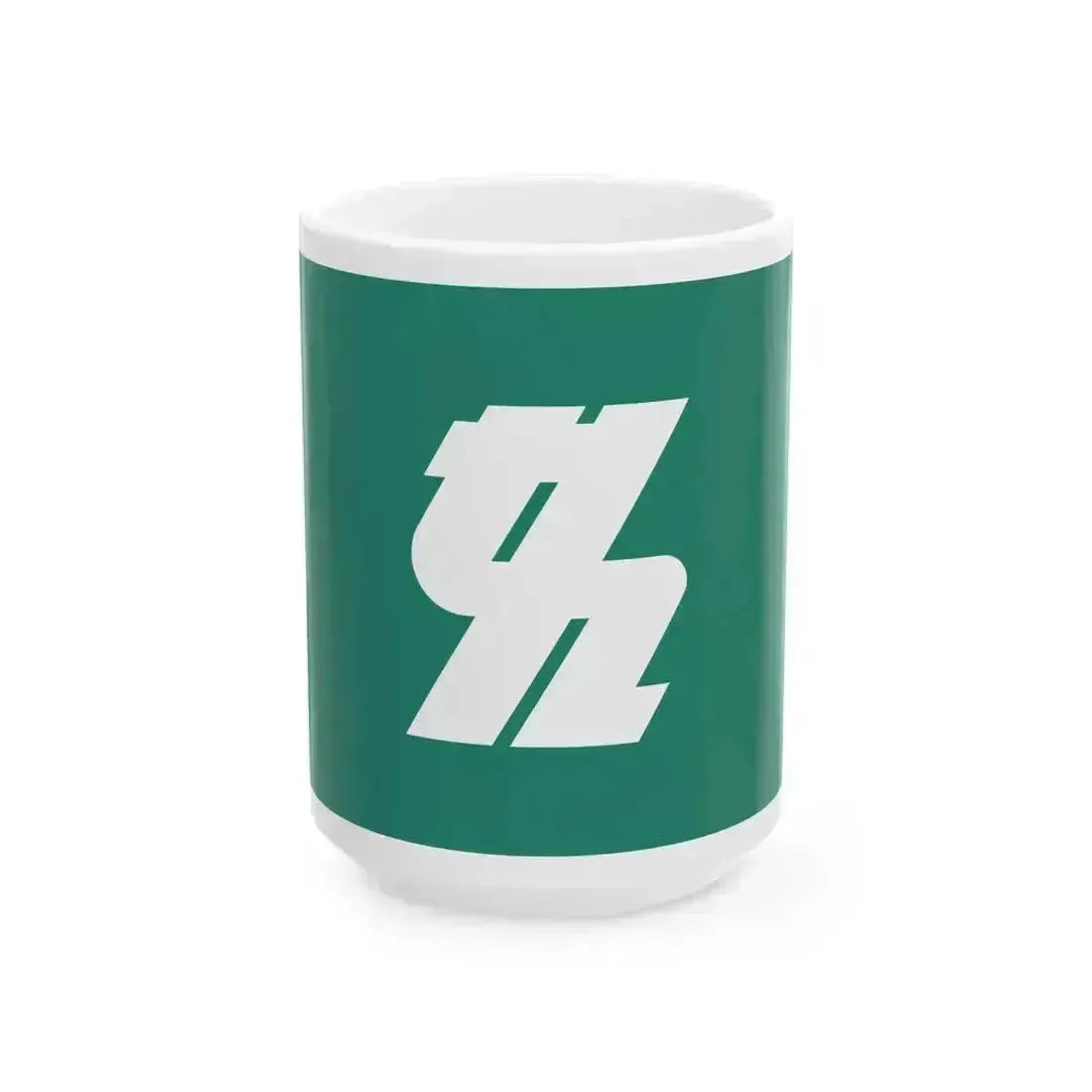 Flag of Kashiwa Chiba (Japan) White Coffee Mug 15oz - Go Mug Yourself