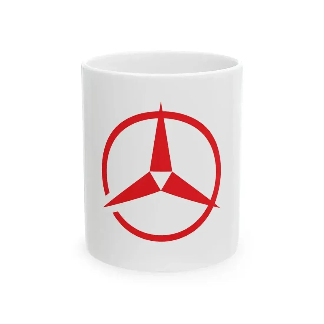 Flag of Kashiwara Osaka (Japan) White Coffee Mug 11oz - Go Mug Yourself