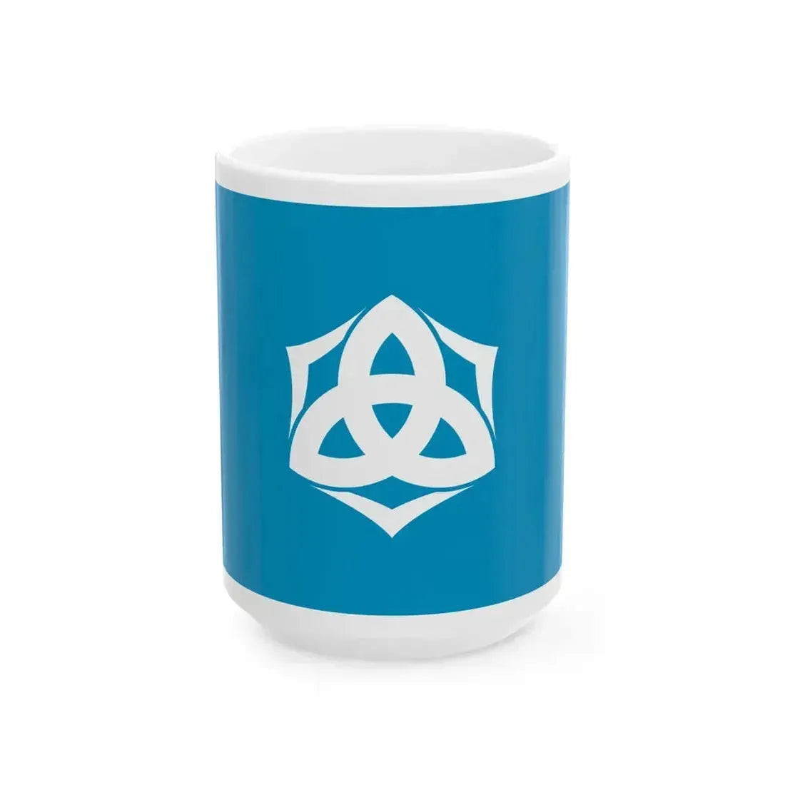 Flag of Kashiwazaki Niigata (Japan) White Coffee Mug 15oz - Go Mug Yourself