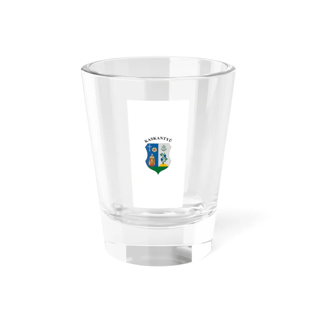 Flag of Kaskantyu vertical (Hungary) Shot Glass 1.5oz 1.5oz - Go Mug Yourself