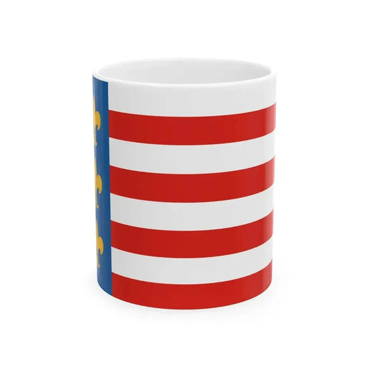 Flag of Kassa 1941 (Hungary) White Coffee Mug 11oz - Go Mug Yourself