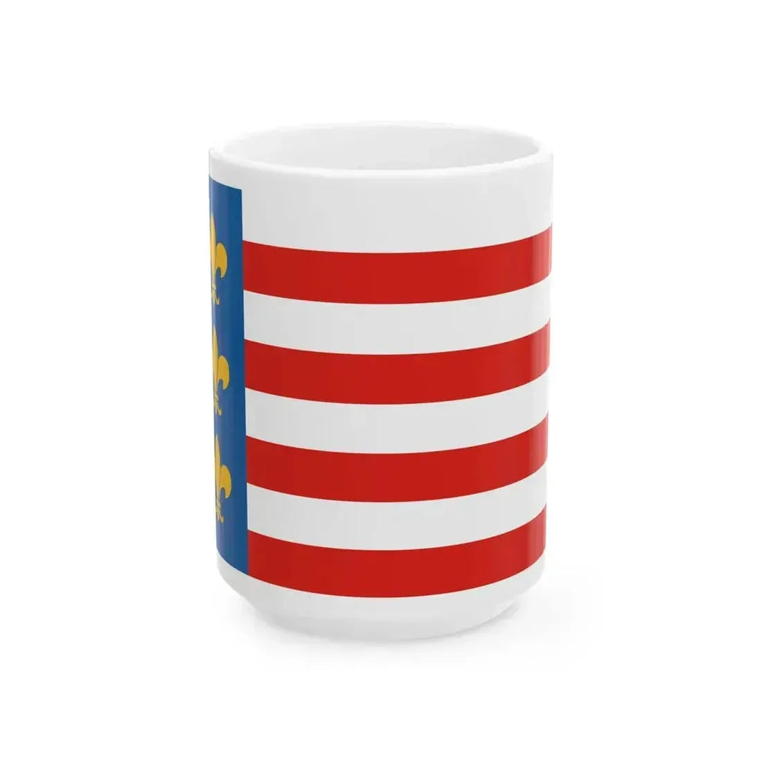 Flag of Kassa 1941 (Hungary) White Coffee Mug 15oz - Go Mug Yourself