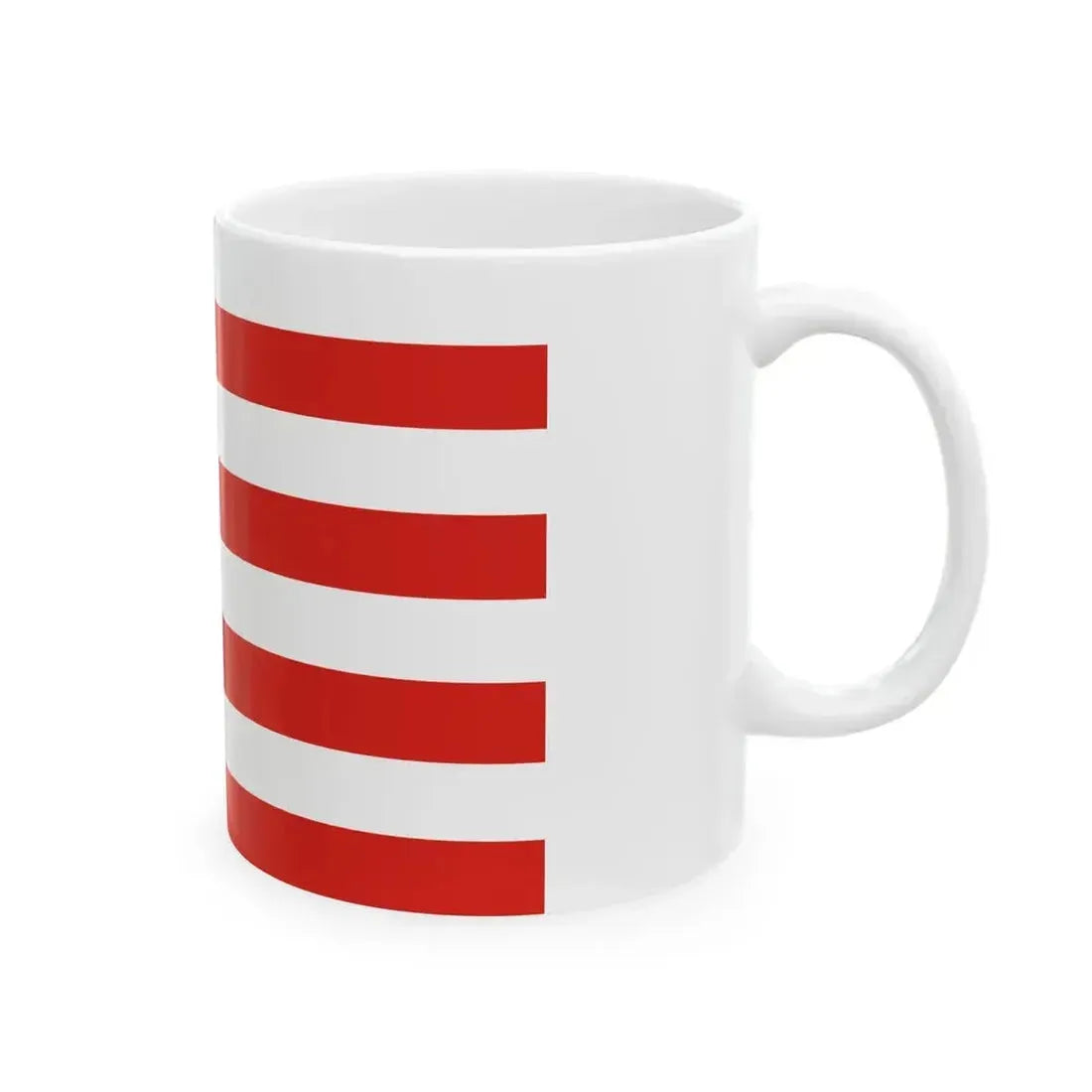 Flag of Kassa 1941 (Hungary) White Coffee Mug - Go Mug Yourself