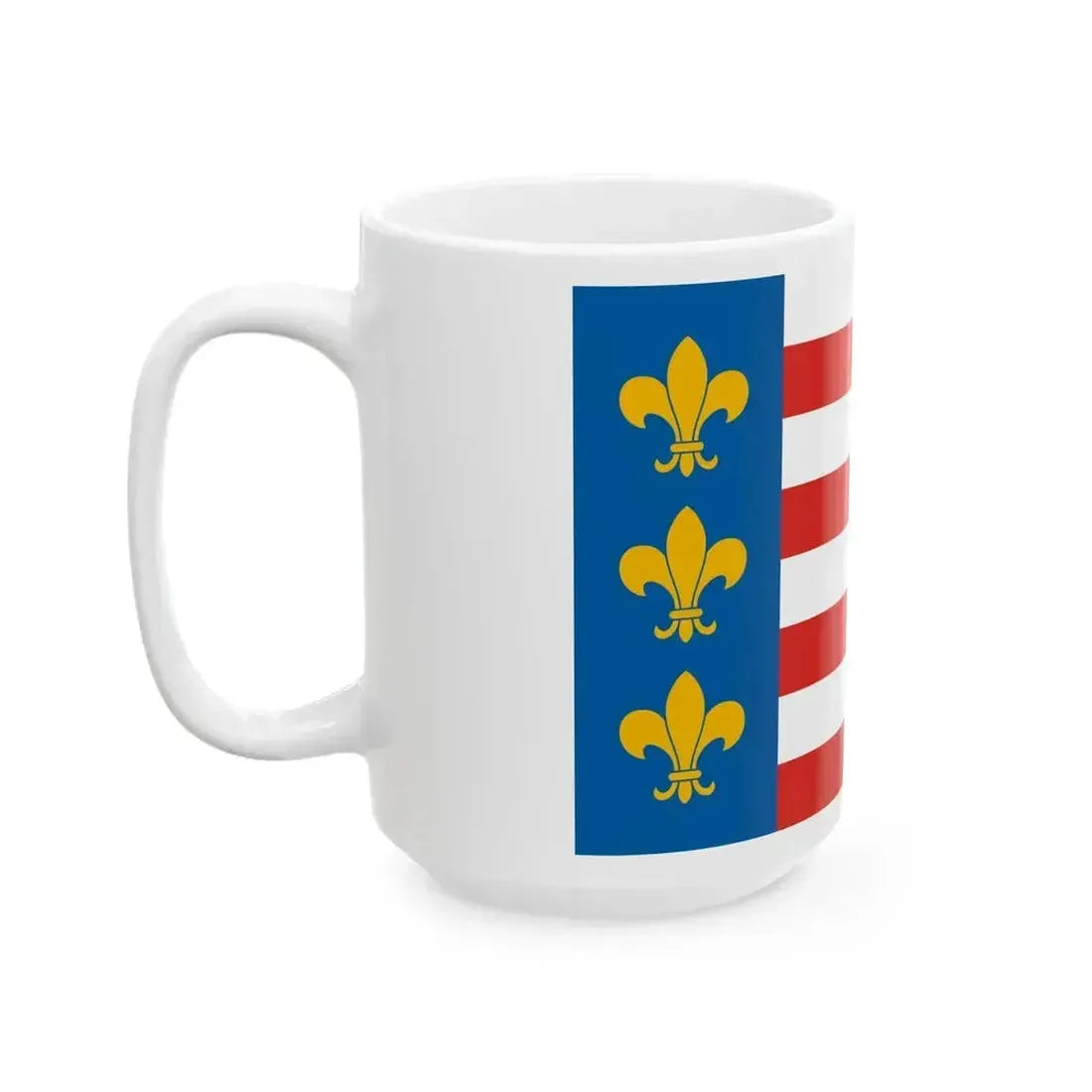 Flag of Kassa 1941 (Hungary) White Coffee Mug - Go Mug Yourself