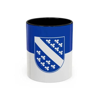 Flag of Kassel 2 Germany - Accent Coffee Mug 11oz Black - Go Mug Yourself