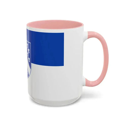 Flag of Kassel 2 Germany - Accent Coffee Mug - Go Mug Yourself
