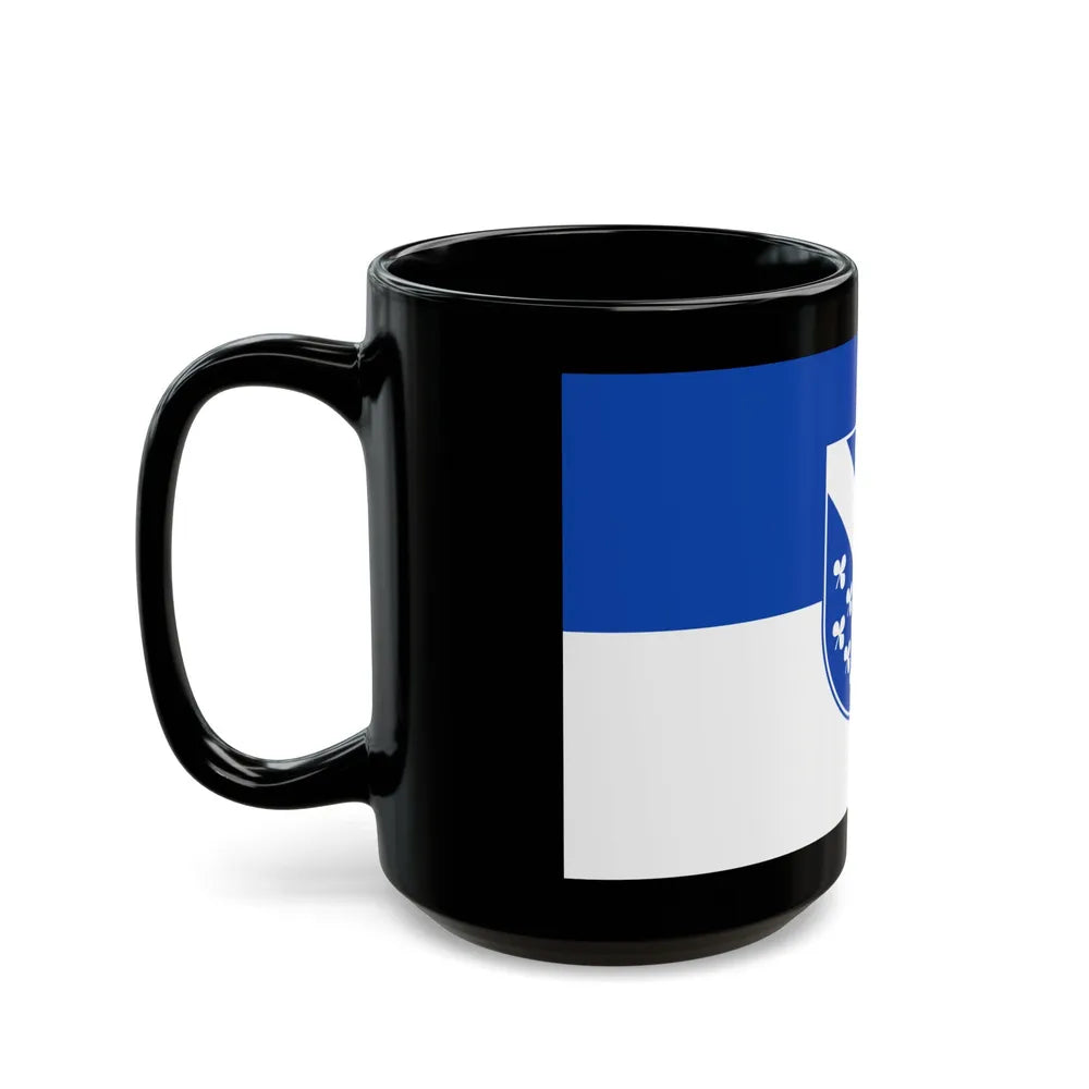 Flag of Kassel 2 Germany - Black Coffee Mug-Go Mug Yourself