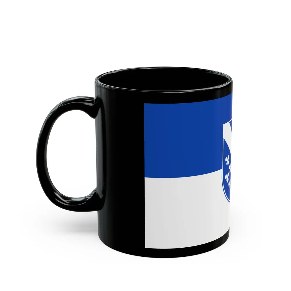 Flag of Kassel 2 Germany - Black Coffee Mug-Go Mug Yourself