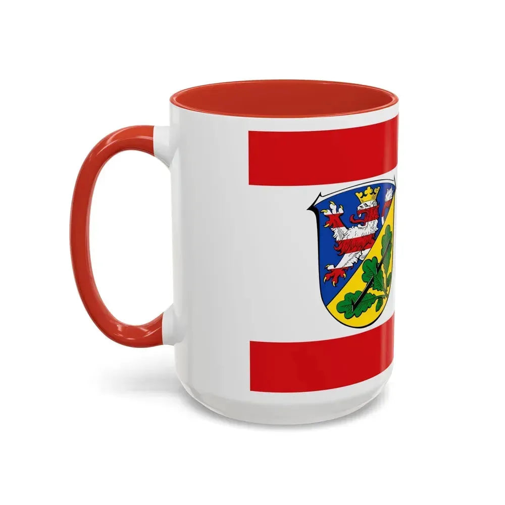 Flag of Kassel Germany - Accent Coffee Mug - Go Mug Yourself