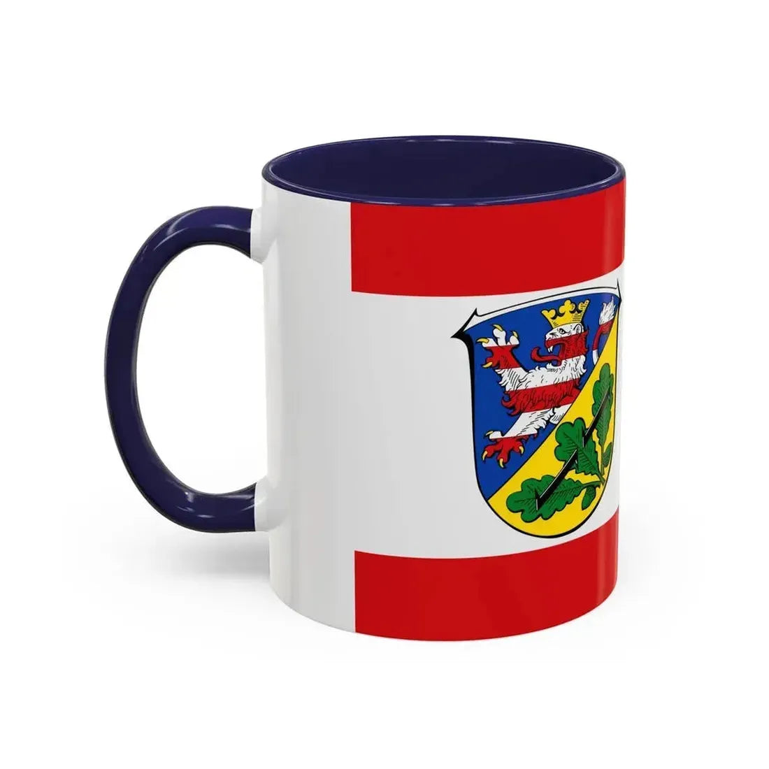 Flag of Kassel Germany - Accent Coffee Mug - Go Mug Yourself