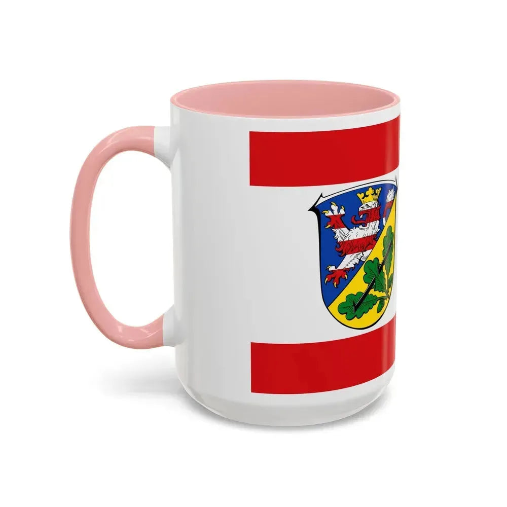 Flag of Kassel Germany - Accent Coffee Mug - Go Mug Yourself