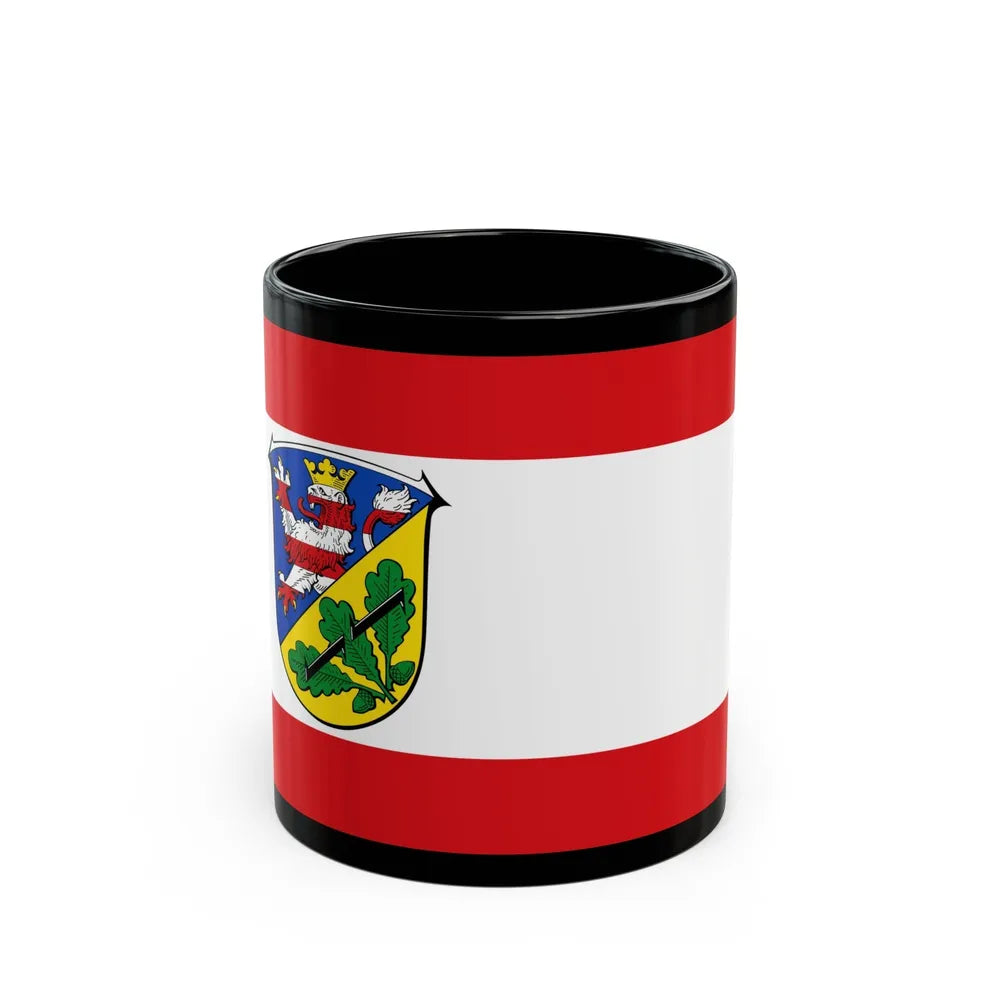 Flag of Kassel Germany - Black Coffee Mug-11oz-Go Mug Yourself