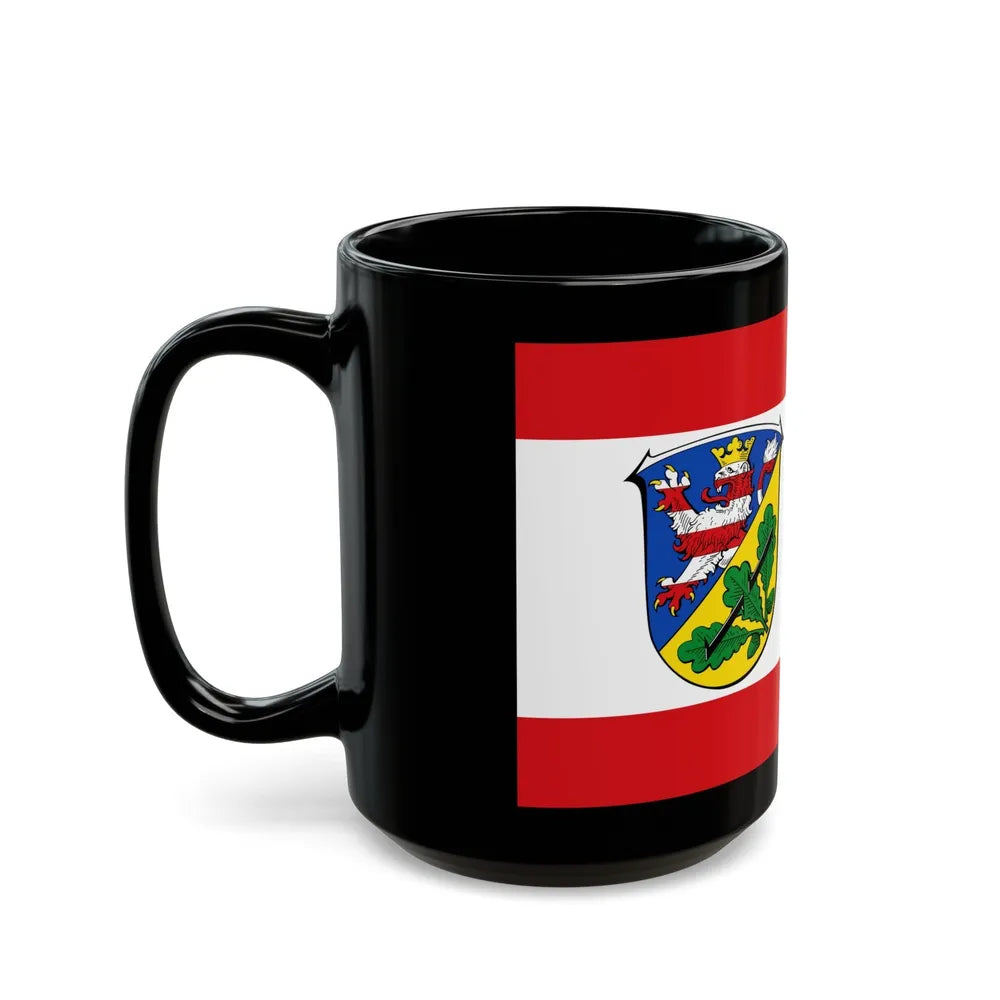 Flag of Kassel Germany - Black Coffee Mug-Go Mug Yourself