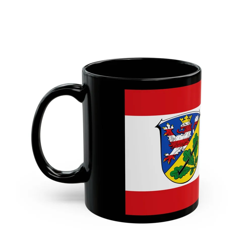 Flag of Kassel Germany - Black Coffee Mug-Go Mug Yourself