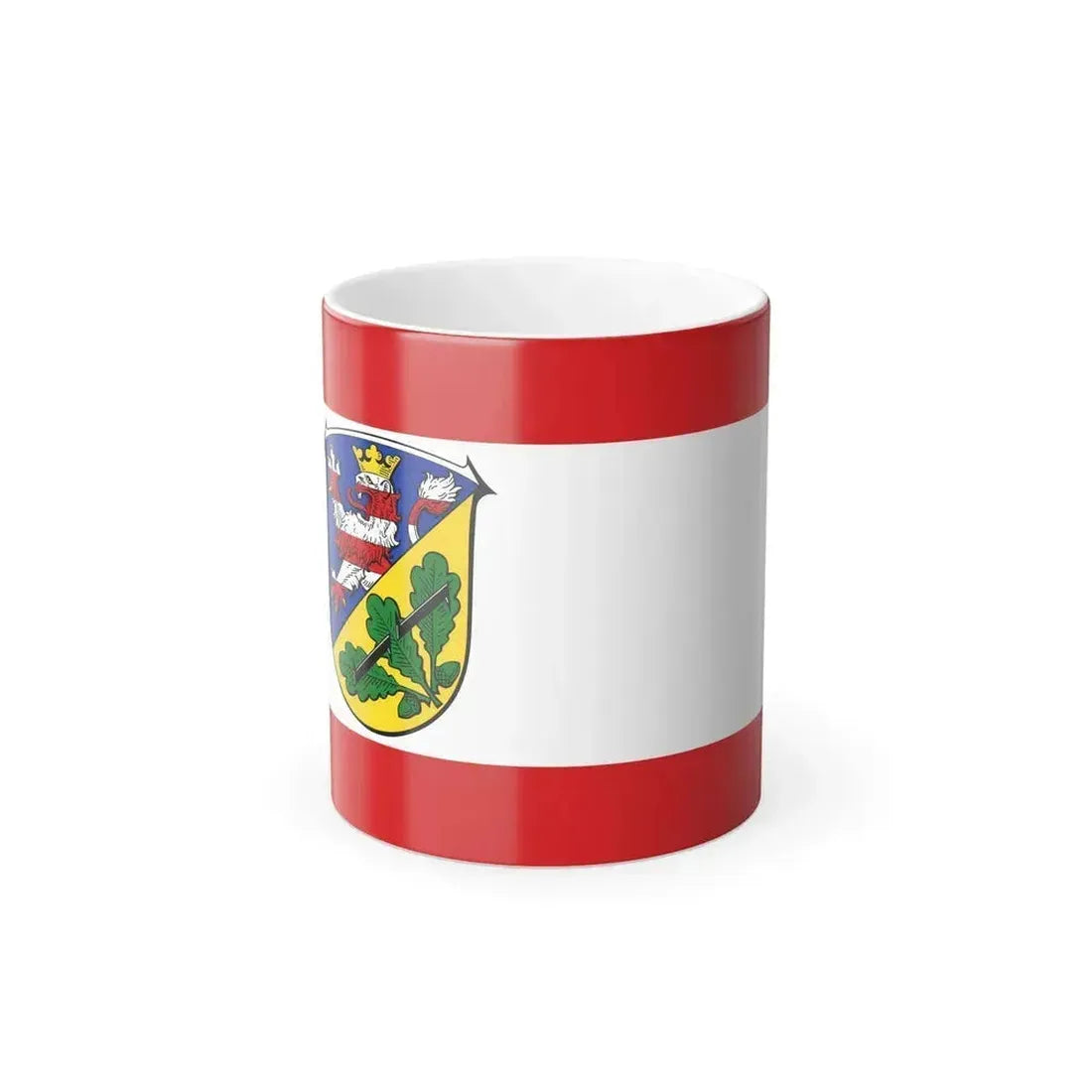 Flag of Kassel Germany - Color Changing Coffee Mug 11oz - Go Mug Yourself