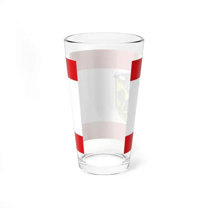 Flag of Kassel Germany - Pint Glass 16oz - Go Mug Yourself