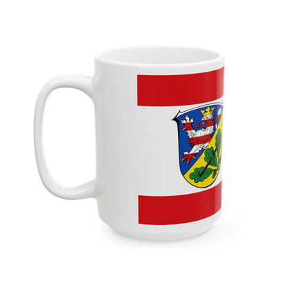 Flag of Kassel Germany - White Coffee Mug-Go Mug Yourself