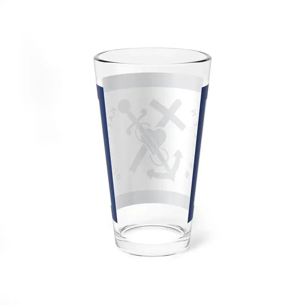 Flag of Kastellorizo Greece - Pint Glass 16oz - Go Mug Yourself