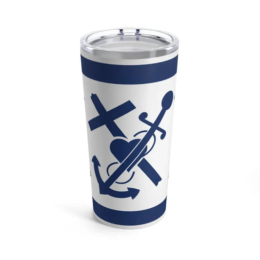 Flag of Kastellorizo Greece - Tumbler 20oz 20oz - Go Mug Yourself