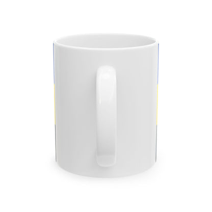 Flag of Kasterlee (Belgium) White Coffee Mug-Go Mug Yourself