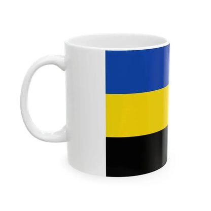 Flag of Kasterlee (Belgium) White Coffee Mug - Go Mug Yourself