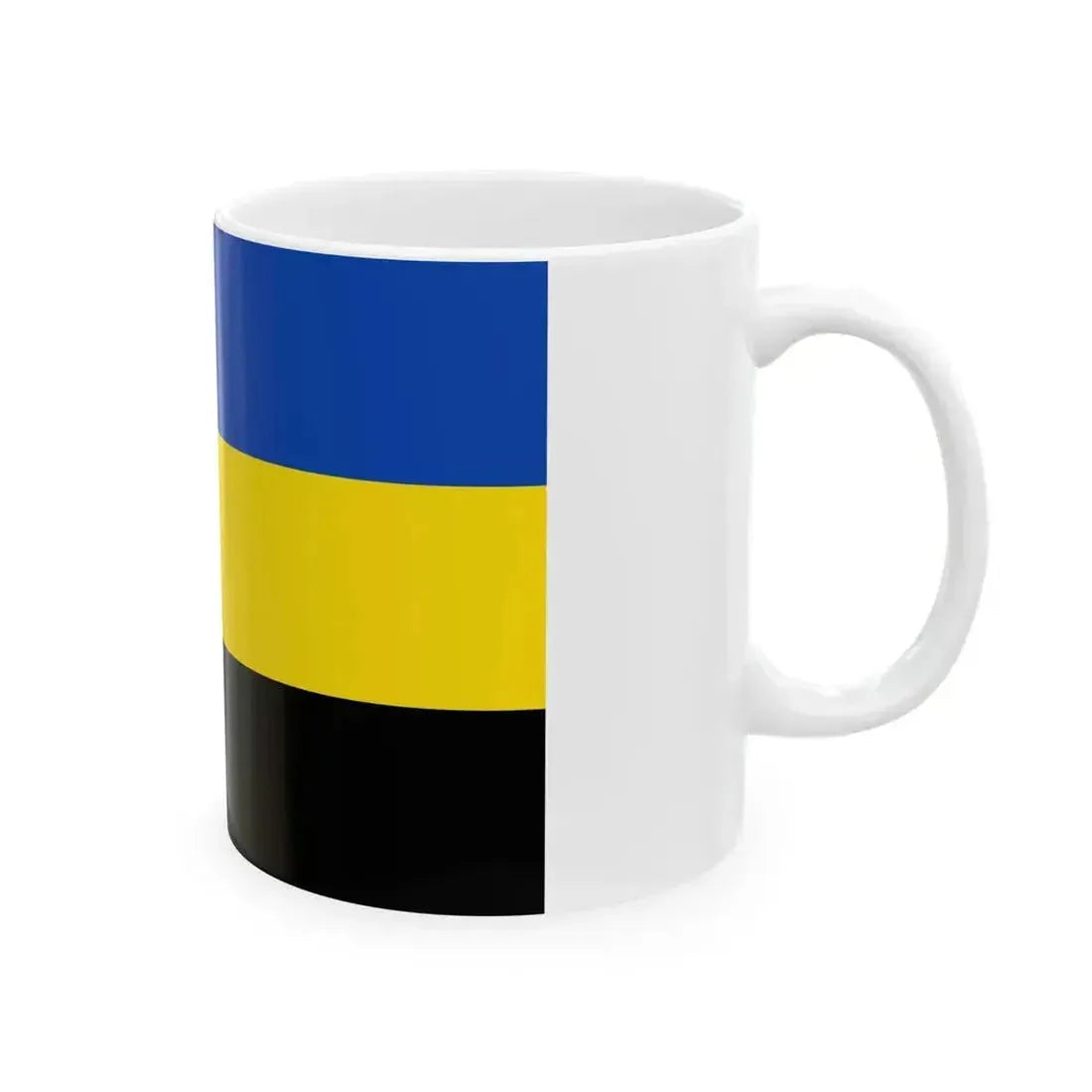 Flag of Kasterlee (Belgium) White Coffee Mug - Go Mug Yourself