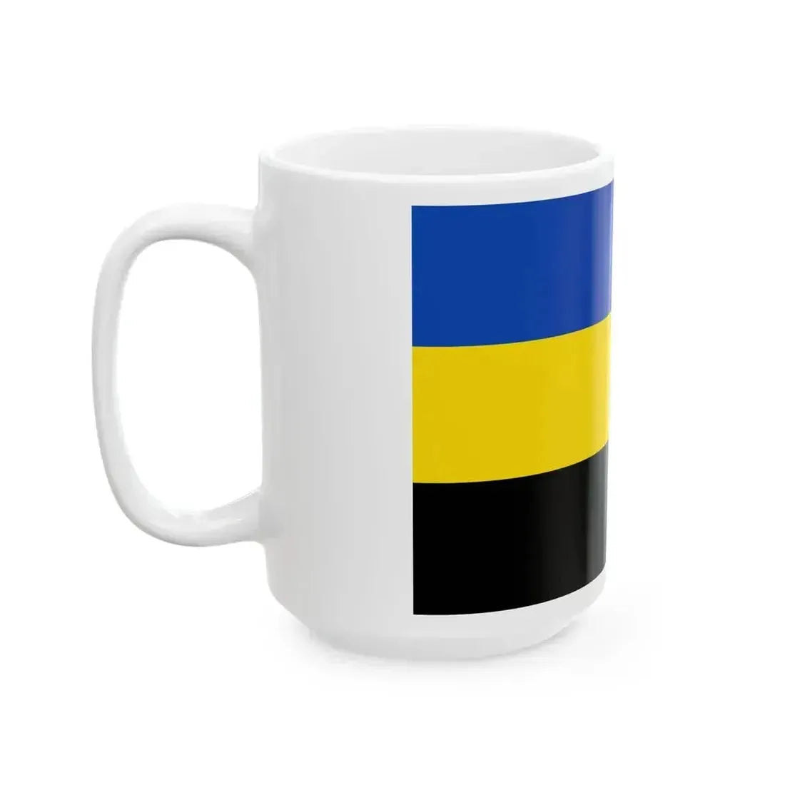 Flag of Kasterlee (Belgium) White Coffee Mug - Go Mug Yourself