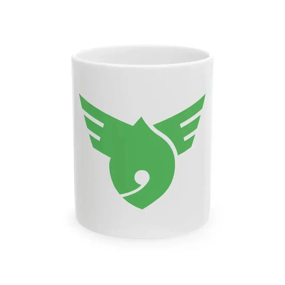 Flag of Kasuga Gifu 1973-2005 (Japan) White Coffee Mug 11oz - Go Mug Yourself