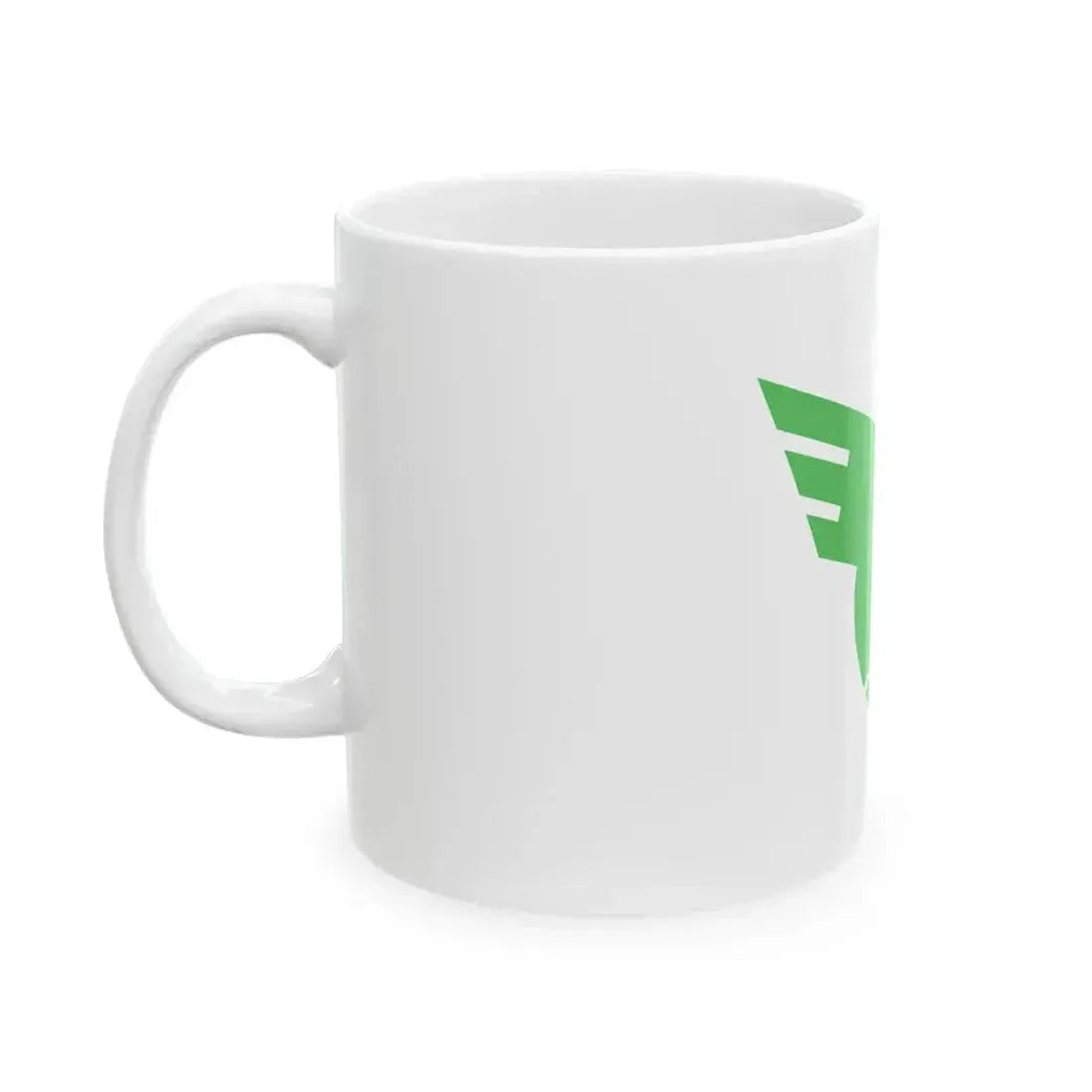 Flag of Kasuga Gifu 1973-2005 (Japan) White Coffee Mug - Go Mug Yourself