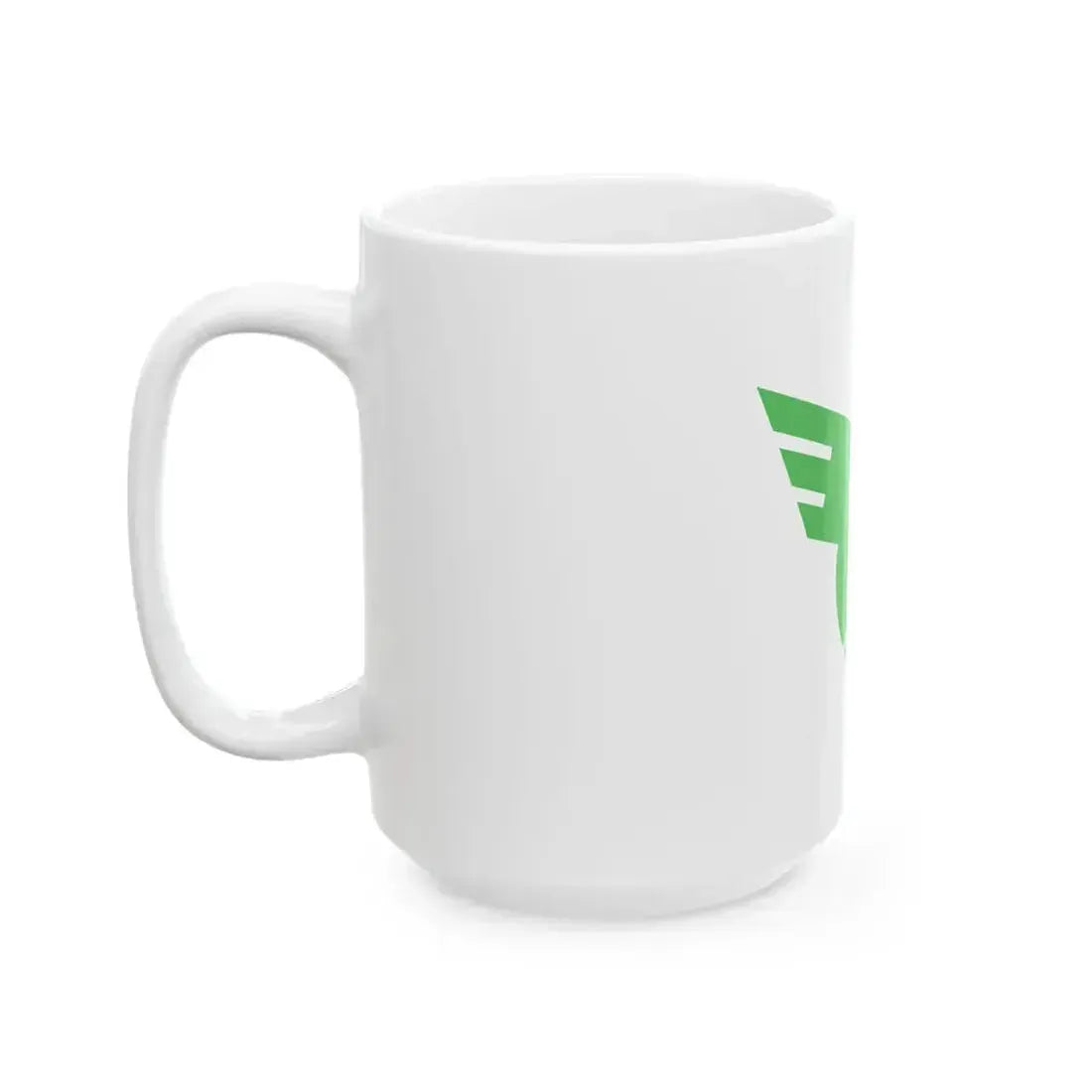 Flag of Kasuga Gifu 1973-2005 (Japan) White Coffee Mug - Go Mug Yourself