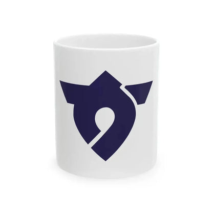 Flag of Kasuga Hyogo 1955-2004 (Japan) White Coffee Mug 11oz - Go Mug Yourself
