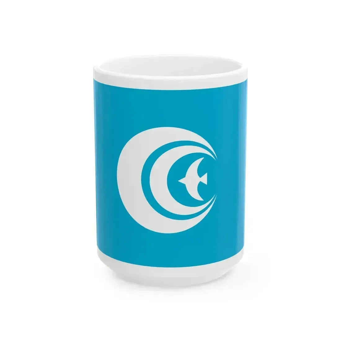 Flag of Kasumigaura Ibaraki (Japan) White Coffee Mug 15oz - Go Mug Yourself