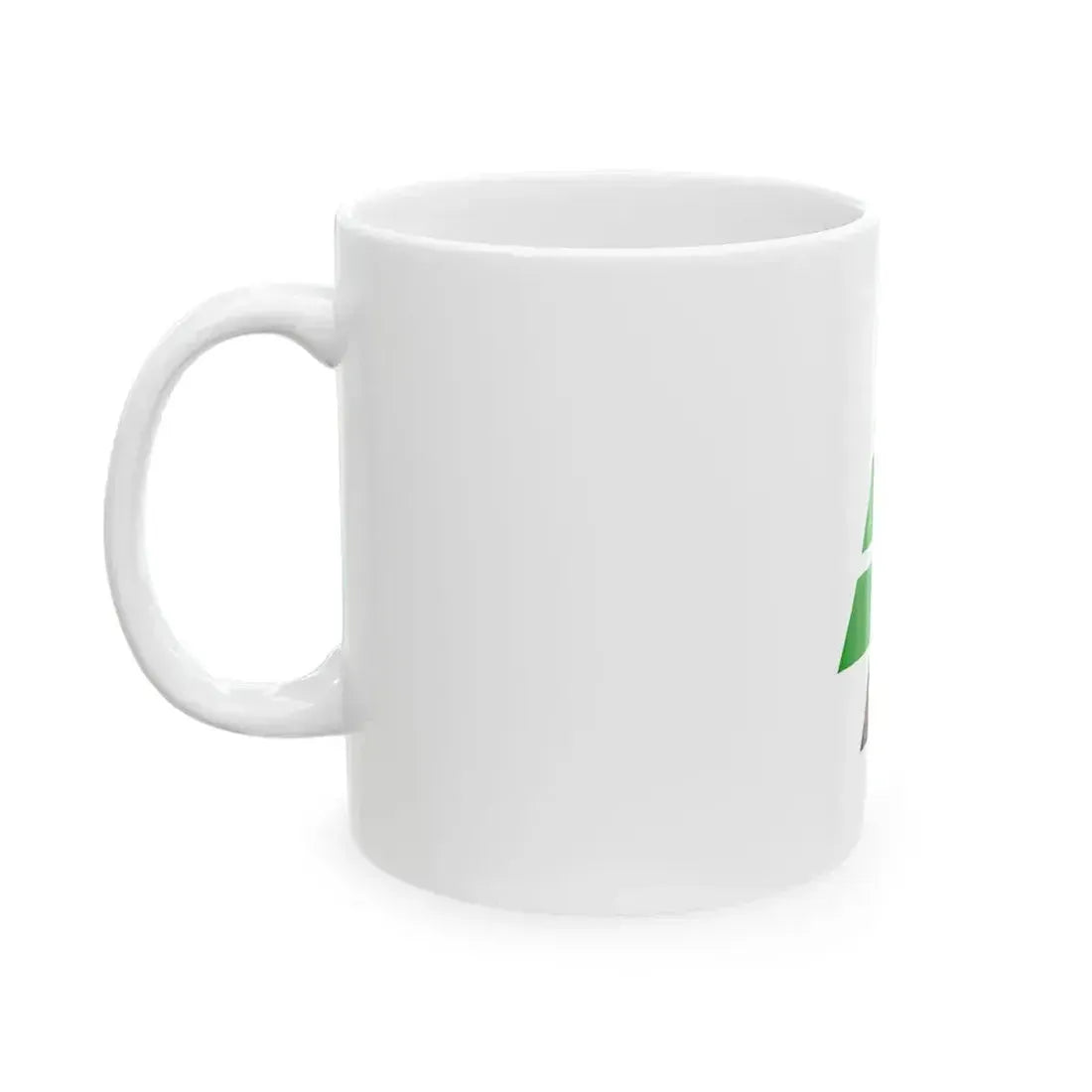 Flag of Kataeb Party (Lebanon) White Coffee Mug - Go Mug Yourself
