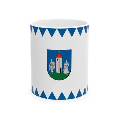Flag of Katafa (Hungary) White Coffee Mug 11oz - Go Mug Yourself
