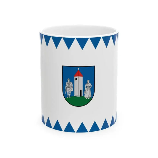 Flag of Katafa (Hungary) White Coffee Mug 11oz - Go Mug Yourself
