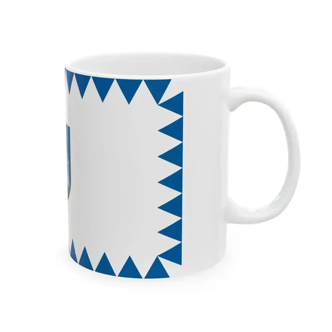 Flag of Katafa (Hungary) White Coffee Mug - Go Mug Yourself