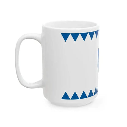 Flag of Katafa (Hungary) White Coffee Mug - Go Mug Yourself