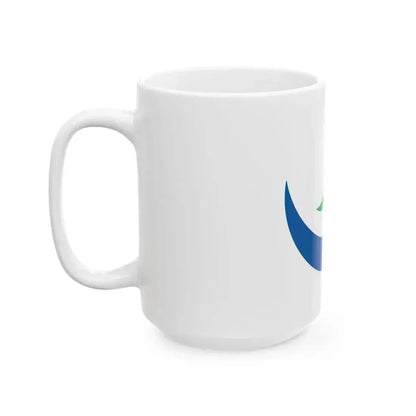Flag of Katagami Akita (Japan) White Coffee Mug - Go Mug Yourself