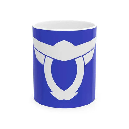 Flag of Katano Osaka (Japan) White Coffee Mug 11oz - Go Mug Yourself