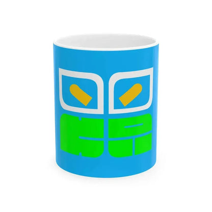 Flag of Katashina Gunma (Japan) White Coffee Mug 11oz - Go Mug Yourself