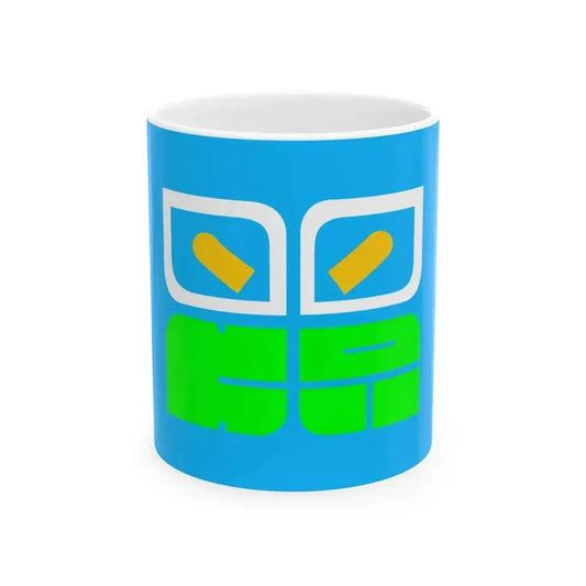 Flag of Katashina Gunma (Japan) White Coffee Mug 11oz - Go Mug Yourself