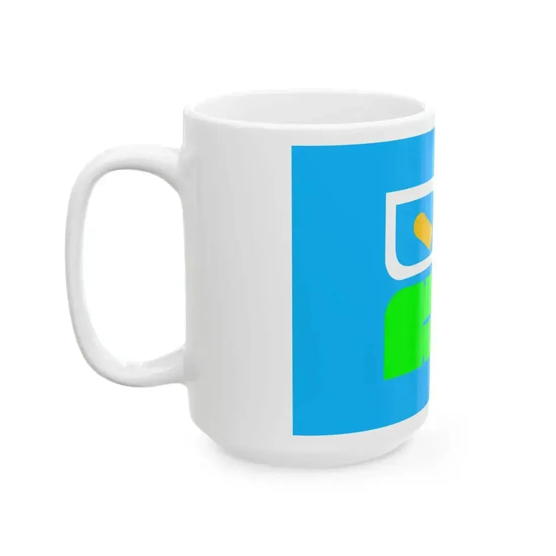 Flag of Katashina Gunma (Japan) White Coffee Mug - Go Mug Yourself