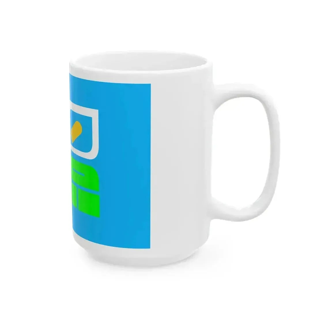 Flag of Katashina Gunma (Japan) White Coffee Mug - Go Mug Yourself