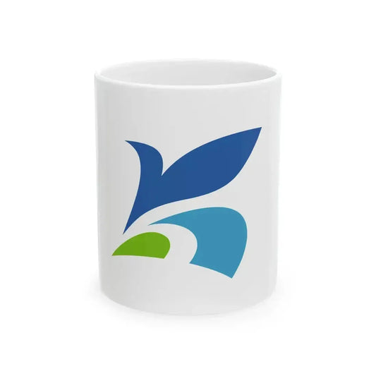 Flag of Katori Chiba (Japan) White Coffee Mug 11oz - Go Mug Yourself